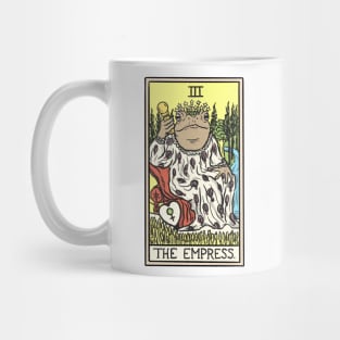 The Empress Toad Tarot Mug